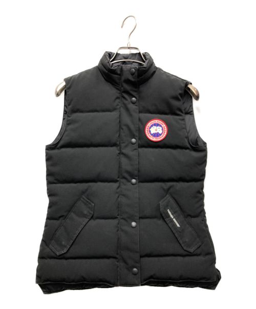 CANADA GOOSE（カナダグース）CANADA GOOSE (カナダグース) FREESTYLE VEST ブラック サイズ:Ｓの古着・服飾アイテム