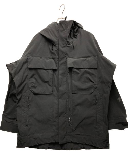 DESCENTE ALLTERRAIN（デザイント オルテライン）Descente ALLTERRAIN (デザイント オルテライン) マウンテンパーカー ブラック サイズ:Sの古着・服飾アイテム