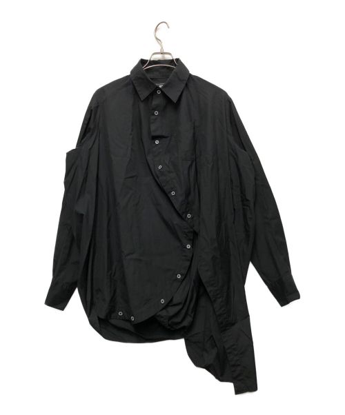 ANREALAGE（アンリアレイジ）ANREALAGE (アンリアレイジ) BALL SHIRT ブラック サイズ:50の古着・服飾アイテム