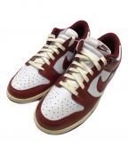 NIKEナイキ）の古着「DUNK LOW PRM」｜レッド×ホワイト