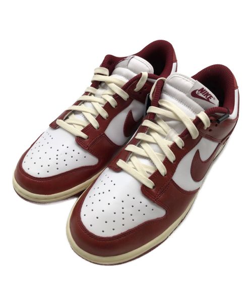 NIKE（ナイキ）NIKE (ナイキ) DUNK LOW PRM レッド×ホワイト サイズ:28.5cm 未使用品の古着・服飾アイテム