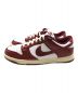 NIKE (ナイキ) DUNK LOW PRM レッド×ホワイト サイズ:28.5cm 未使用品：13800円