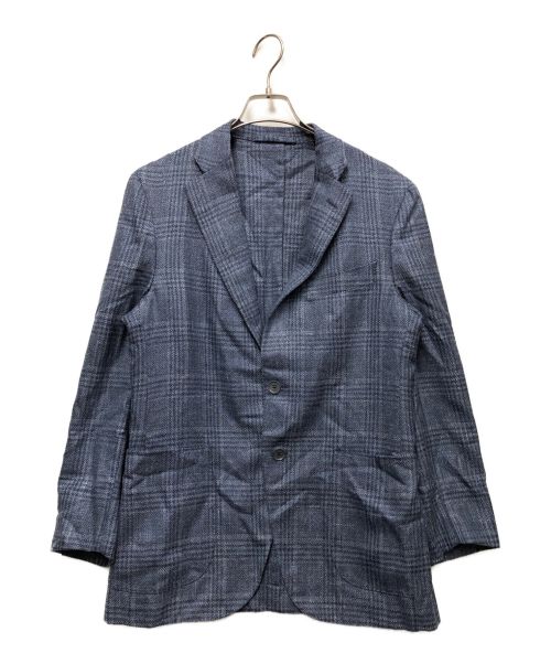 ISAIA（イザイア）ISAIA (イザイア) テーラードジャケット ブルー サイズ:46の古着・服飾アイテム