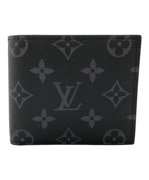 LOUIS VUITTON（ルイ ヴィトン）LOUIS VUITTON (ルイ ヴィトン) 2つ折り財布 ブラックの古着・服飾アイテム