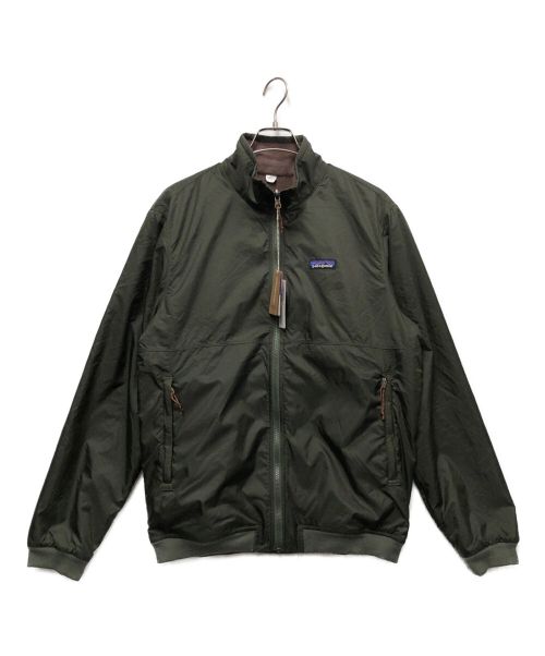 Patagonia（パタゴニア）Patagonia (パタゴニア) リバーシブル シェルド マイクロディニ ジャケット グリーン サイズ:M 未使用品の古着・服飾アイテム