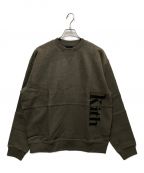 KITHキス）の古着「Reverse Paneled Crewneck」｜グリーン