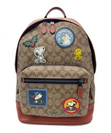 COACH×PEANUTS（コーチ×ピーナッツ）の古着「リュック」｜ブラウン