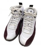 NIKE×A Ma Maniereナイキ×ア・マ・マニエール）の古着「Air Jordan 12 White and Burgundy Crush」｜ホワイト×バーガンディ