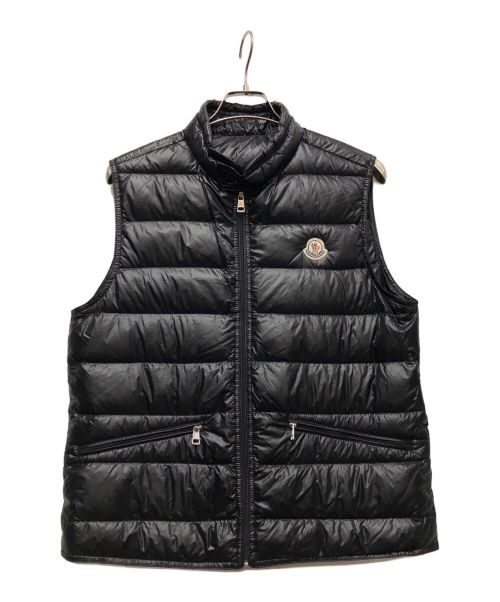 MONCLER（モンクレール）MONCLER (モンクレール) ダウンベスト ブラック サイズ:3の古着・服飾アイテム