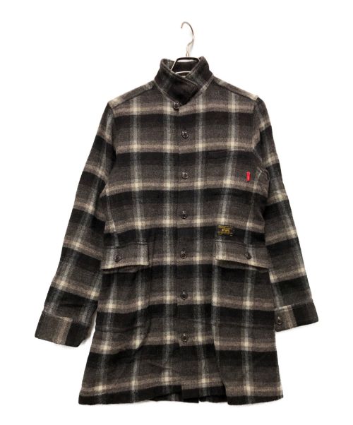 WTAPS（ダブルタップス）WTAPS (ダブルタップス) DOCTOR L/S ブラウン×グレー サイズ:Mの古着・服飾アイテム