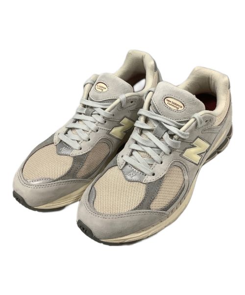 NEW BALANCE（ニューバランス）NEW BALANCE (ニューバランス) NEW BALANCE グレー×アイボリー サイズ:27.5cmの古着・服飾アイテム