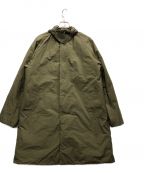 DECENT PAUSEデサントポーズ）の古着「SOUTIEN COLLAR DOWN COAT」｜オリーブ