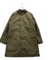 DECENT PAUSE（デサントポーズ）の古着「SOUTIEN COLLAR DOWN COAT」｜オリーブ