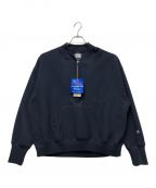 Champion REVERSE WEAVEチャンピオン リバース ウィーブ）の古着「ハーフジップスウェット」｜ネイビー