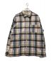 KITH（キス）の古着「Brushed Flannel Ginza Shirt」｜ベージュ