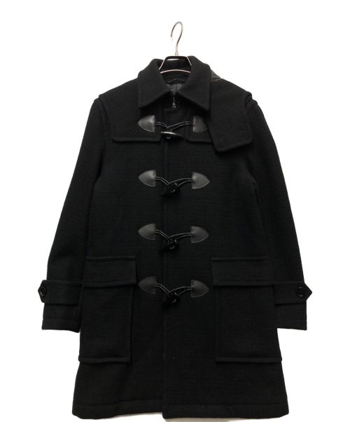 BURBERRY BLACK LABEL（バーバリーブラックレーベル）BURBERRY BLACK LABEL (バーバリーブラックレーベル) ダッフルコート ブラック サイズ:Mの古着・服飾アイテム