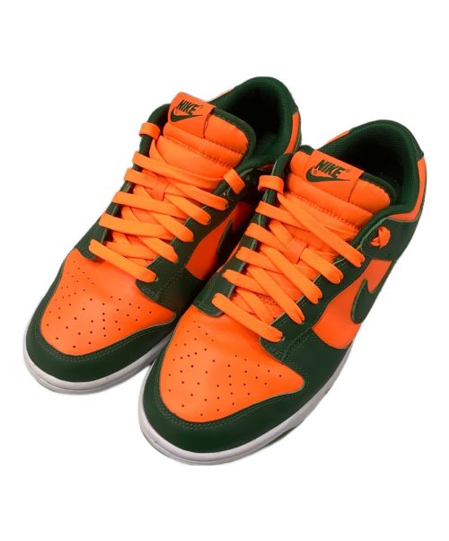 NIKE（ナイキ）NIKE (ナイキ) DUNK LOW RETORO グリーン×オレンジ サイズ:26.5cmの古着・服飾アイテム