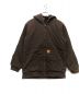 CarHartt（カーハート）の古着「フーデッドワークジャケット」｜ダークブラウン