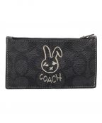 COACHコーチ）の古着「カードケース」｜ブラック