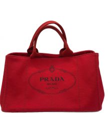 PRADA（プラダ）の古着「トートバッグ」｜レッド