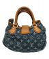 LOUIS VUITTON (ルイ ヴィトン) ハンドバッグ ブルー サイズ:不明：105000円