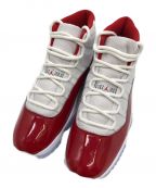 NIKEナイキ）の古着「Air Jordan 11 RETRO Varsity Red」｜ホワイト×レッド