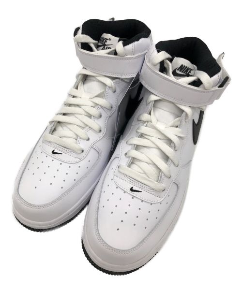 NIKE（ナイキ）NIKE (ナイキ) AIR FORCE 1 MID '07 ホワイト×ブラック サイズ:26.5 未使用品の古着・服飾アイテム