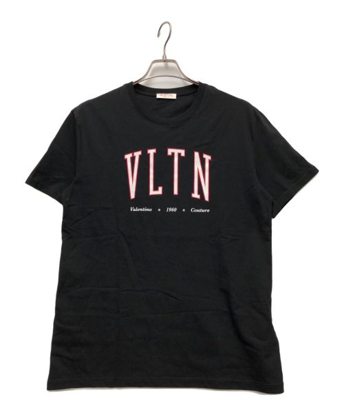 VALENTINO（ヴァレンティノ）VALENTINO (ヴァレンティノ) ロゴカットソー ブラック サイズ:L 未使用品の古着・服飾アイテム