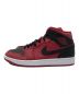 NIKE (ナイキ) Air Jordan 1 Mid レッド×ブラック サイズ:27.5：15000円