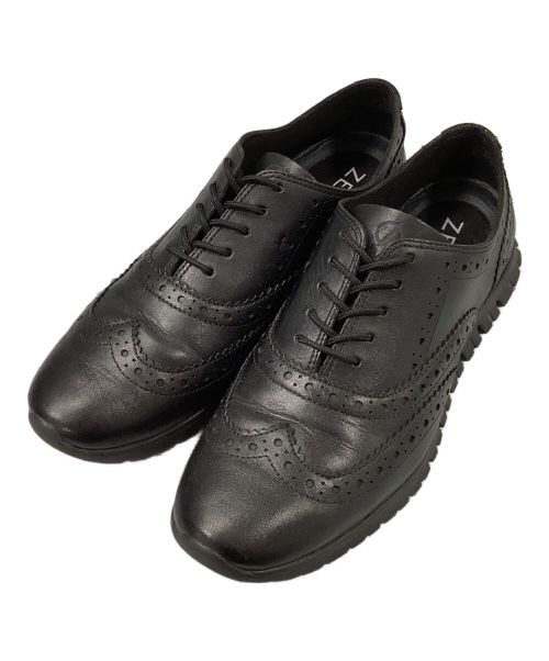 COLE HAAN（コールハーン）COLE HAAN (コールハーン) ゼログランド ウィング オックスフォード クローズド II ブラック サイズ:24cmの古着・服飾アイテム