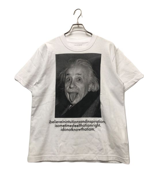 sacai（サカイ）sacai (サカイ) Einstein T-Shirt ホワイト サイズ:2の古着・服飾アイテム