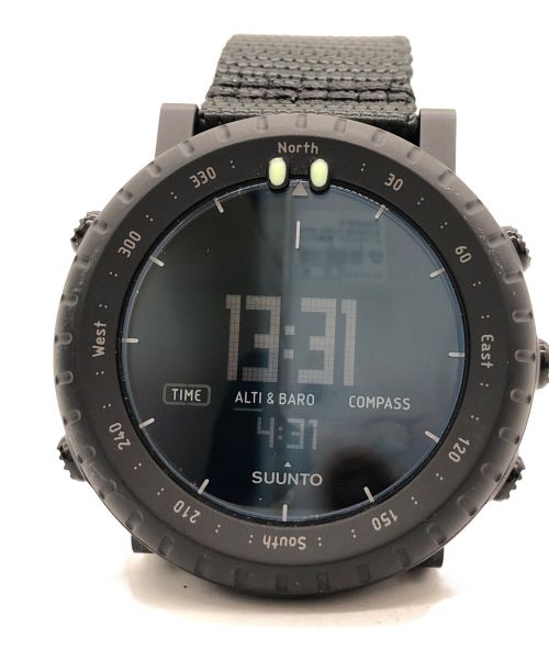 SUUNTO（スント）SUUNTO (スント) CORE ALPHA Stealth ブラックの古着・服飾アイテム