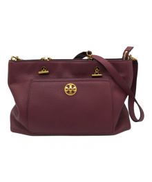 TORY BURCH（トリーバーチ）の古着「2WAYバッグ」｜ボルドー