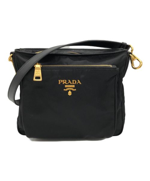 PRADA（プラダ）PRADA (プラダ) ショルダーバッグ ブラックの古着・服飾アイテム