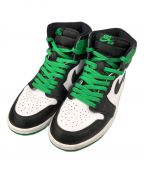 NIKEナイキ）の古着「AIR JORDAN 1 RETRO HIGH OG」｜グリーン×ホワイト