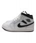 NIKE (ナイキ) AIR JORDAN 1 MID ホワイト×ブラック サイズ:２９ 未使用品：12000円