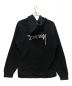 stussy (ステューシー) プルオーバーフードフーディー ブラック サイズ:L：9000円