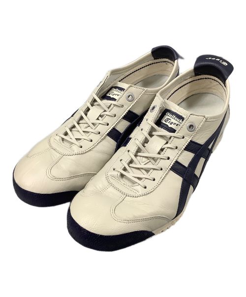 Onitsuka Tiger（オニツカタイガー）Onitsuka Tiger (オニツカタイガー) MEXICO 66 SD アイボリー×ネイビー サイズ:25.5cmの古着・服飾アイテム