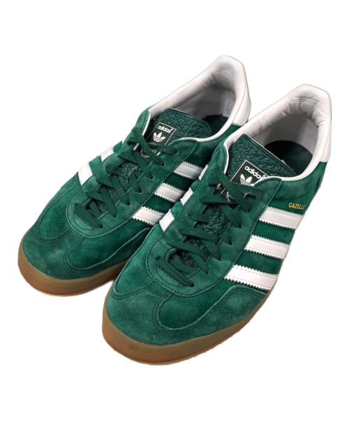 adidas（アディダス）adidas (アディダス) GAZELLE グリーン サイズ:27cmの古着・服飾アイテム