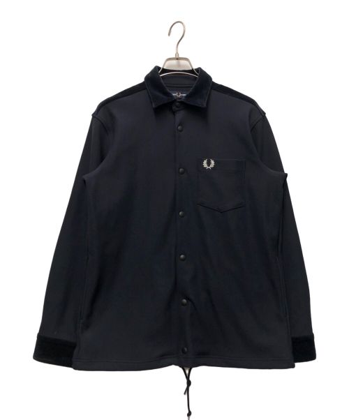 FRED PERRY（フレッドペリー）FRED PERRY (フレッドペリー) COACH JACKET SHIRT ネイビー サイズ:Mの古着・服飾アイテム