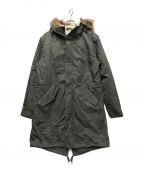 FRED PERRYフレッドペリー）の古着「ZIP-IN LINER PARKA」｜オリーブ