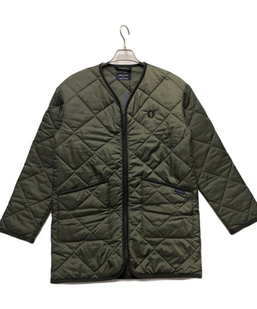 FRED PERRY（フレッドペリー）FRED PERRY (フレッドペリー) LAVENHAM (ラベンハム) Quilted Liner カーキ サイズ:S 未使用品の古着・服飾アイテム