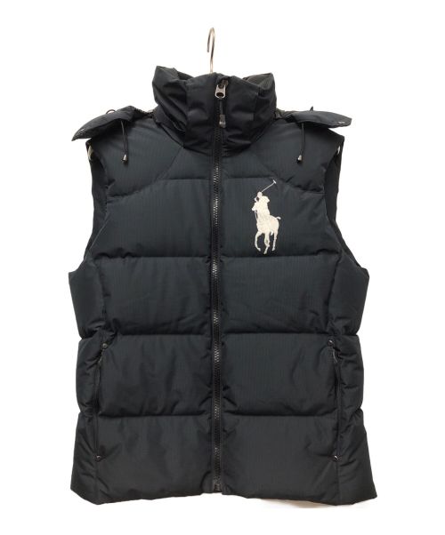 POLO RALPH LAUREN（ポロ・ラルフローレン）POLO RALPH LAUREN (ポロ・ラルフローレン) ダウンベスト ネイビー サイズ:US S 未使用品の古着・服飾アイテム