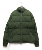 KENZOケンゾー）の古着「Tiger Patch Puffer Jacket」｜グリーン