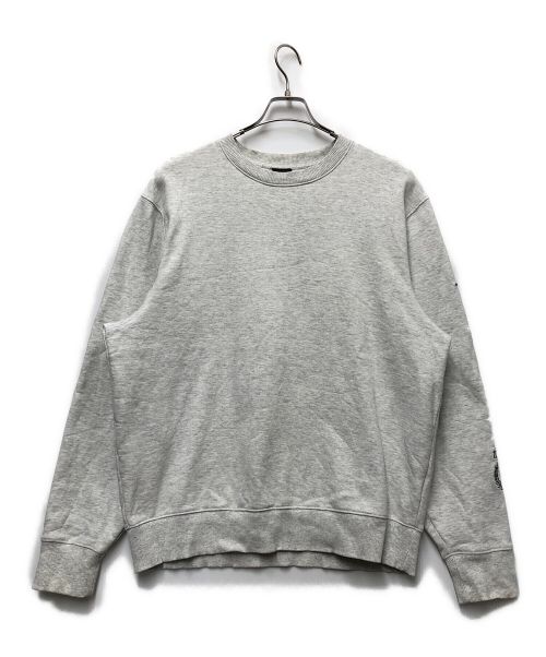 stussy（ステューシー）stussy (ステューシー) Venus Applique Sweat ライトグレー サイズ:Lの古着・服飾アイテム