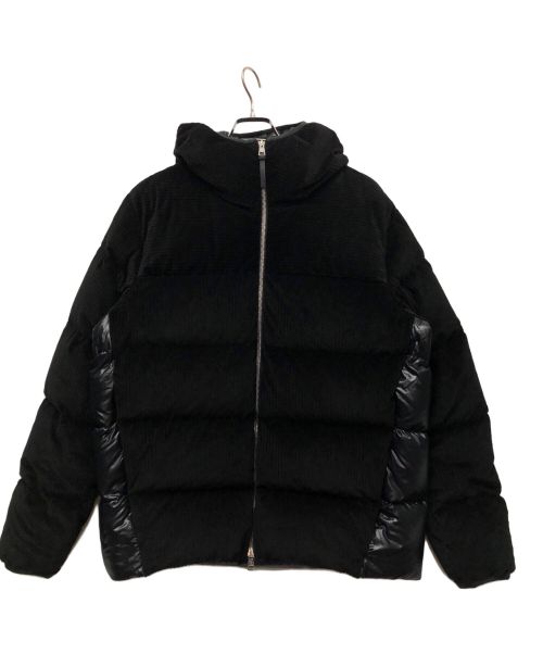 MONCLER（モンクレール）MONCLER (モンクレール) コーデュロイダウンジャケット ブラック サイズ:2の古着・服飾アイテム