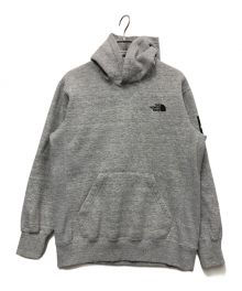 THE NORTH FACE（ザ ノース フェイス）の古着「SQUARE LOGO HOODIE」｜グレー