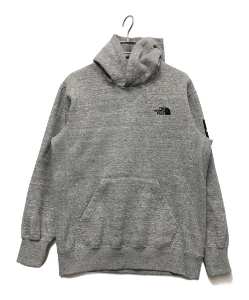 THE NORTH FACE（ザ ノース フェイス）THE NORTH FACE (ザ ノース フェイス) SQUARE LOGO HOODIE グレー サイズ:Mの古着・服飾アイテム