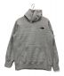 THE NORTH FACE（ザ ノース フェイス）の古着「SQUARE LOGO HOODIE」｜グレー