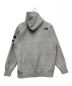 THE NORTH FACE (ザ ノース フェイス) SQUARE LOGO HOODIE グレー サイズ:M：7000円